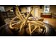 Collection of antlers displayed on a round table at 0 Tuten Road, Round O, SC 29474