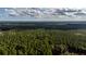 Aerial view of a dense pine forest covering the landscape at 0 Tuten Road, Round O, SC 29474