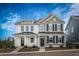 Two story townhouses with gray and white siding at 235 Abercom Place Dr, Moncks Corner, SC 29461