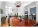 Formal dining room with hardwood floors and large windows at 627 Cloudbreak Ct, Charleston, SC 29412