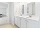 Modern bathroom with double vanity and updated fixtures at 180 Cherry Grove Dr, Summerville, SC 29483