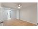 Bright and spacious bedroom with light wood flooring at 7049 Kenneth Dr, North Charleston, SC 29406