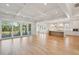 Open living space with hardwood floors and kitchen views at 3881 Summerton St, Mount Pleasant, SC 29466