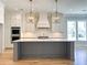 Modern kitchen with large island and double ovens at 3881 Summerton St, Mount Pleasant, SC 29466
