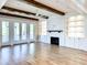 Spacious living room with fireplace and built-ins at 3881 Summerton St, Mount Pleasant, SC 29466