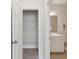 Linen closet next to the bathroom at 426 Queenview Ln, Charleston, SC 29414