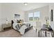 Bright bedroom with a bed and a built-in workspace at 426 Queenview Ln, Charleston, SC 29414
