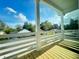 Spacious deck overlooking the neighborhood at 2216 Clinton St, North Charleston, SC 29405