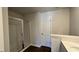 Bathroom with a shower and dark brown floors at 178 Yarrow Way, Moncks Corner, SC 29461