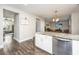 Modern kitchen with granite countertops and stainless steel appliances at 154 Pecan Dr, Summerville, SC 29483