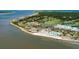 Aerial view highlighting the community's coastal location and resort-style amenities at 1331 Pelican Watch Villas, Seabrook Island, SC 29455