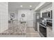 Updated kitchen with granite countertops and stainless steel appliances at 1331 Pelican Watch Villas, Seabrook Island, SC 29455