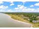 Aerial view showcasing the property's location near the water at 1331 Pelican Watch Villas, Seabrook Island, SC 29455