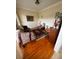 Formal living room with hardwood floors and a sofa at 204 Charles St, Saint George, SC 29477