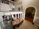 Bright entryway with staircase and view of dining room at 204 Charles St, Saint George, SC 29477
