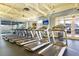 Fitness center featuring treadmills, stationary bikes, and other cardio equipment at 510 Eastern Isle Ave, Summerville, SC 29486