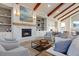 Cozy fireplace in the heart of the clubhouse at 510 Eastern Isle Ave, Summerville, SC 29486