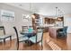 Kitchen with a breakfast nook and stainless steel appliances at 510 Eastern Isle Ave, Summerville, SC 29486