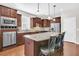 Island kitchen with granite and stainless steel appliances at 510 Eastern Isle Ave, Summerville, SC 29486