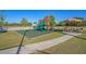 Community playground with playset, slide, and seating area at 510 Eastern Isle Ave, Summerville, SC 29486