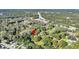 Aerial view showing home location, lot size, and surrounding neighborhood at 1860/1858 Taberwood Cir, Charleston, SC 29407