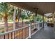 Screened porch overlooking a lush golf course at 2588 High Hammock Rd, Johns Island, SC 29455