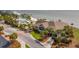 Aerial view of community clubhouse and pool area near the ocean at 2588 High Hammock Rd, Johns Island, SC 29455
