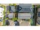 Aerial view of charming houses with waterfront access at 55 Rialto Rd, Mount Pleasant, SC 29464