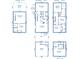 Three-story floor plan, 3 bedrooms, garage and patio at 55 Rialto Rd, Mount Pleasant, SC 29464