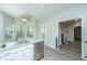 Kitchen with white cabinets, stainless steel appliances, and granite countertops at 298 Stefan Dr, Charleston, SC 29412