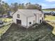 White barn with metal roof, perfect for horses or storage at 203 Hickory Nut Drive, Harleyville, SC 29448