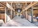 Spacious barn with multiple stalls and stone floor at 203 Hickory Nut Drive, Harleyville, SC 29448