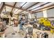 Spacious workshop with various tools and equipment at 203 Hickory Nut Drive, Harleyville, SC 29448