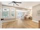 Spacious bedroom with hardwood floors and large windows at 176 Congress St, Charleston, SC 29403