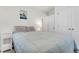 Light and airy bedroom with a double bed and white dresser at 681 Mclernon Trce, Johns Island, SC 29455