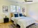 Bright bedroom with a comfortable bed and stylish decor at 2026 Culver Ave, Charleston, SC 29407