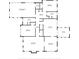 Shows the layout of the home, including bedrooms, kitchen, and living areas at 112 Minus St, Saint George, SC 29477