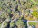 Aerial view showing a house and surrounding wooded area at 118 Storey Rd, Summerville, SC 29483