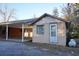 Small block building attached to carport at 150 M L King Blvd, Saint Stephen, SC 29479
