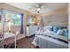 Charming bedroom with a bunk bed and built-in dresser at 1839 Manigault Pl, Charleston, SC 29407