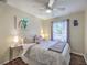 Cozy bedroom with a queen-size bed and decorative accents at 1839 Manigault Pl, Charleston, SC 29407