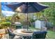 Patio furniture with umbrella, grill and plenty of space at 476 Rockville Rd, Moncks Corner, SC 29461