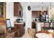 Modern kitchen with stainless steel appliances and an island at 476 Rockville Rd, Moncks Corner, SC 29461
