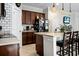 Modern kitchen with stainless steel appliances and an island at 476 Rockville Rd, Moncks Corner, SC 29461