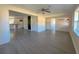Open concept living area showcasing hardwood floors and kitchen views at 6805 Sc-162, Hollywood, SC 29449