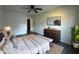 Spacious bedroom with a comfortable bed and ample closet space at 6805 Sc-162, Hollywood, SC 29449