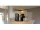 Kitchen with stainless steel appliances and white cabinets at 1450 Coopers Hawk Dr, Hanahan, SC 29410