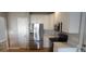 Kitchen with stainless steel appliances and white cabinets at 1450 Coopers Hawk Dr, Hanahan, SC 29410