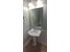 Bathroom with pedestal sink and tiled floor at 1450 Coopers Hawk Dr, Hanahan, SC 29410