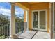 Private balcony with access from multiple rooms and water views at 4252 Faber Place Dr # 203, North Charleston, SC 29405